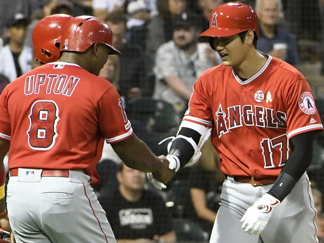 Upton: Ohtani is 'most talented baseball player I've ever seen'
