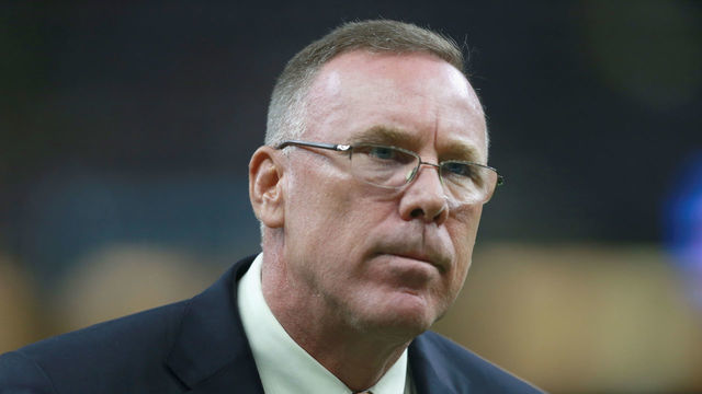NEW ORLEANS, LA - SEPTEMBER 16: General Manager of the Cleveland Browns John Dorsey on the sidelines before the start of the game against the New Orleans Saints at Mercedes-Benz Superdome on September 16, 2018 in New Orleans, Louisiana.