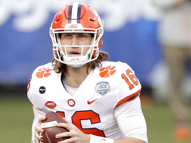 CHARLOTTE, NC - DECEMBER 01: Clemson Tigers quarterback Trevor