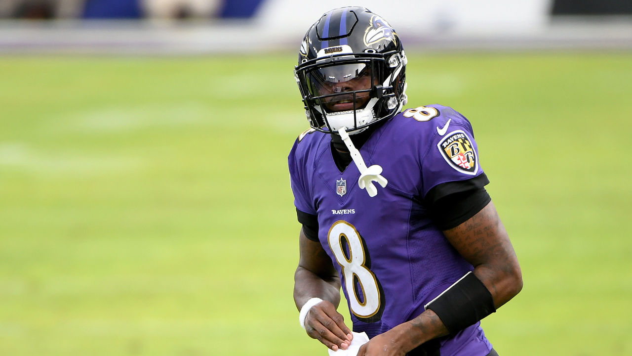 Patrick Ricard of the Baltimore Ravens is tackled against the News Photo  - Getty Images