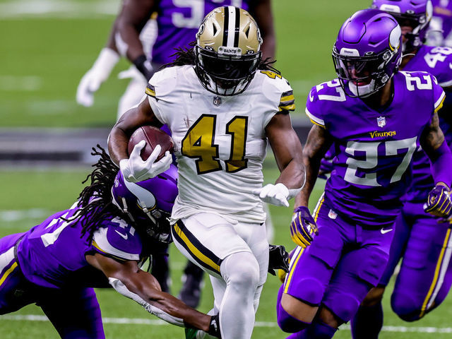 Alvin Kamara Record Breaking 6-TD Day! 2020 Vikings vs Saints 