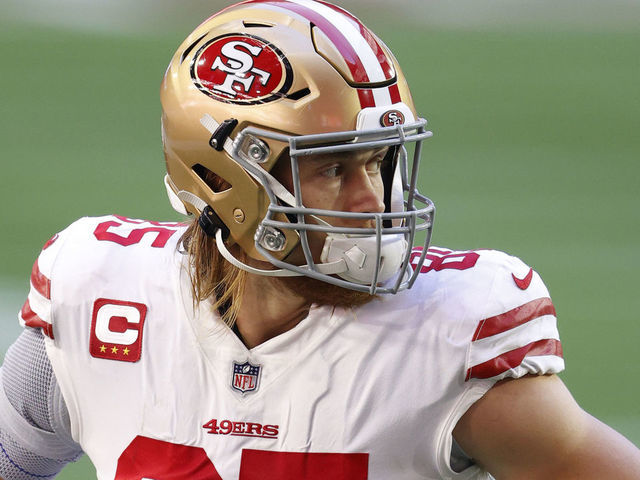 San Francisco 49ers' George Kittle misses practice because of