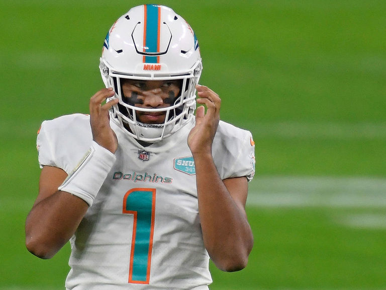 Dolphins' Jaylen Waddle: Tua Tagovailoa 'a great leader'