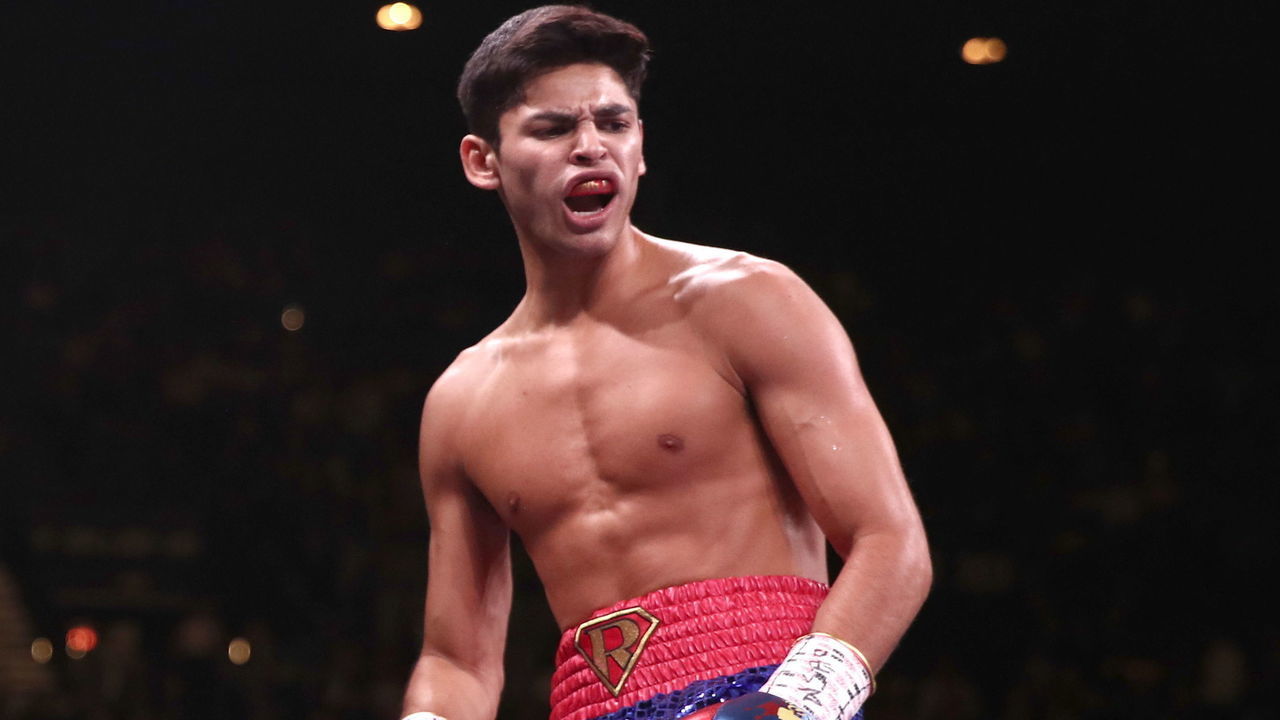 LAS VEGAS, NEVADA, UNITED STATES NOVEMBER 2, 2019: American boxer Ryan Garcia wins his WBC Silver and NABO lightweight title bout against Philippine rival Romero Duno at MGM Grand Garden Arena. Valery Sharifulin/TASS