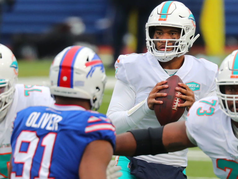 Bills eliminate Tagovailoa, Dolphins with 56-26 rout