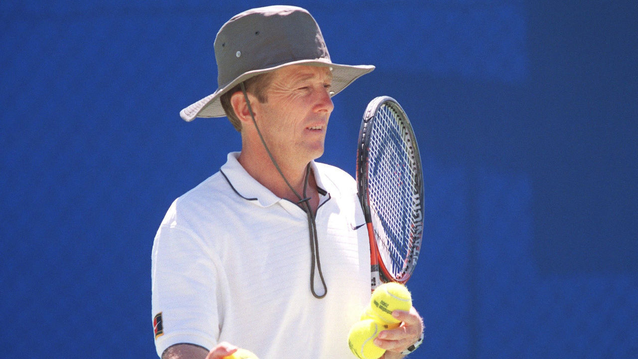 MELBOURNE, AUSTRALIA - JANUARY 17: AUSTRALIAN OPEN 2000, Melbourne; Bob BRETT (Trainer von Nicolas KIEFER)