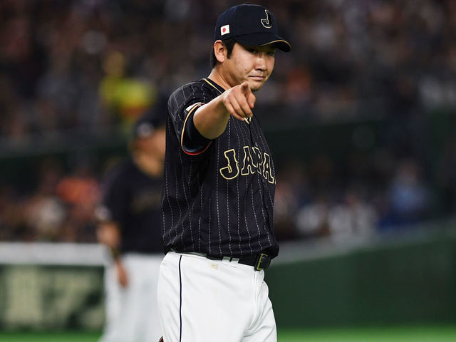 TOKYO, JAPAN - MARCH 08: Starting Pitcher Tomoyuki Sugano #11 of Japan reacts in the bottom of the second inning during the World Baseball Classic Pool B Game Three between Japan and Australia at Tokyo Dome on March 8, 2017 in Tokyo, Japan.