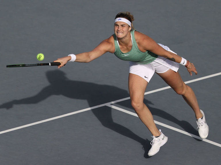 Sabalenka beats Jabeur in Abu Dhabi for 12-win streak | theScore.com