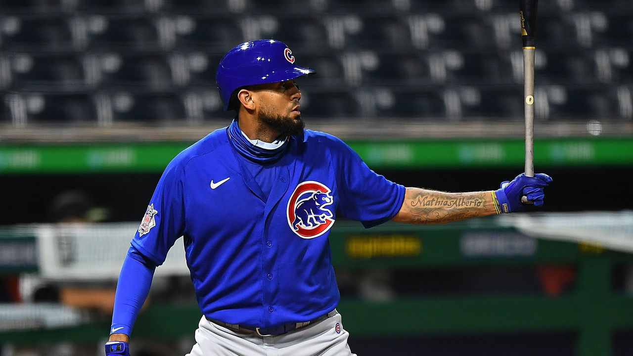 PITTSBURGH, PA - SEPTEMBER 02: Jose Martinez #53 of the Chicago Cubs in action during the game against the Pittsburgh Pirates at PNC Park on September 2, 2020 in Pittsburgh, Pennsylvania.