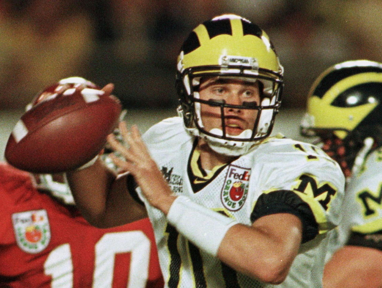 Tom Brady Introduced as Honorary Captain, Today's honorary caption =  G.O.A.T. #GoBlue, By Michigan Football