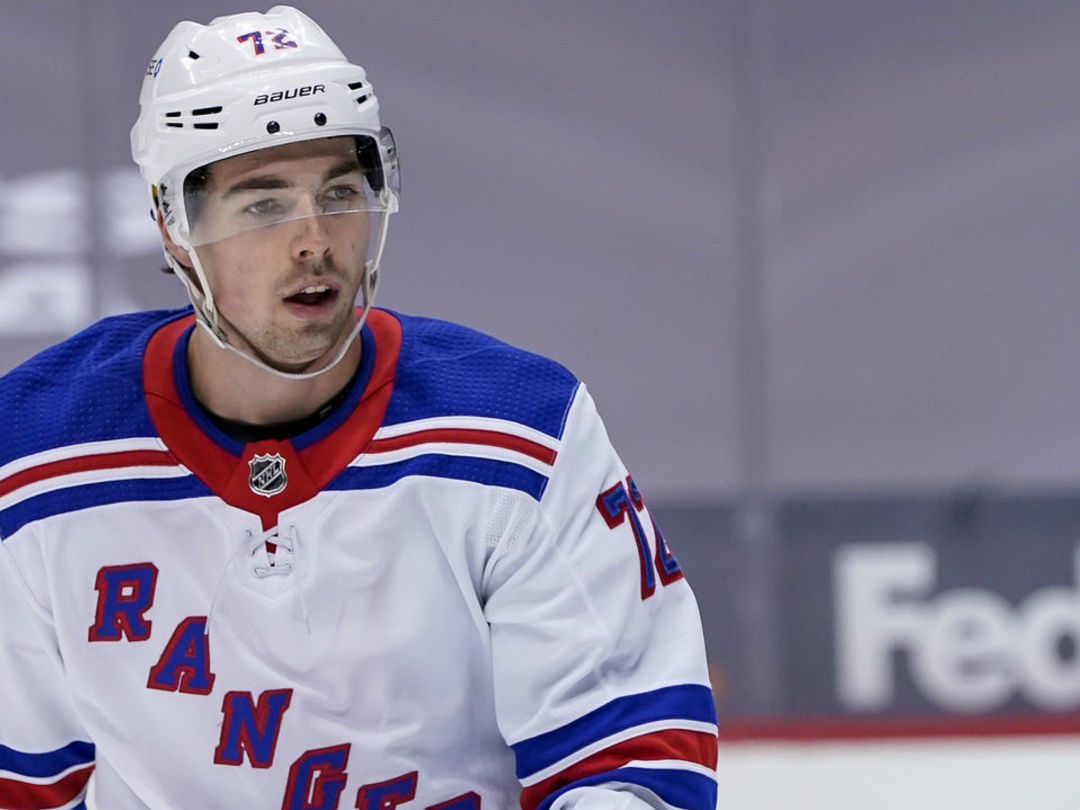 Rangers' Chytil out 4-6 weeks with upper-body injury