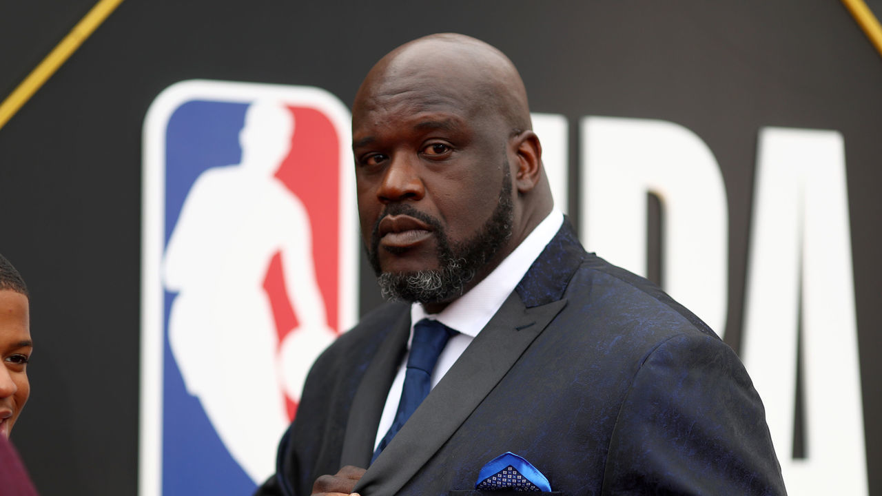 SANTA MONICA, CALIFORNIA - JUNE 24: Shaquille O'Neal attends the 2019 NBA Awards presented by Kia on TNT at Barker Hangar on June 24, 2019 in Santa Monica, California.