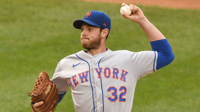 WASHINGTON, DC - SEPTEMBER 27: Steven Matz #32 of the New York Mets pitches during a baseball game against the Washington Nationals at Nationals Park on September 27, 2020 in Washington, DC.