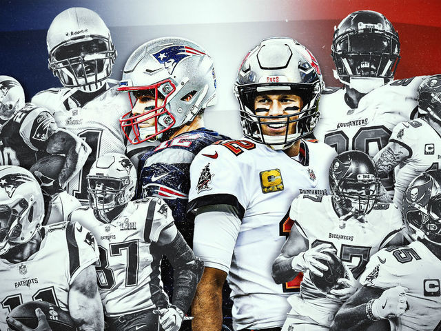 Where do the Bucs rank among Brady's 10 Super Bowl teams?