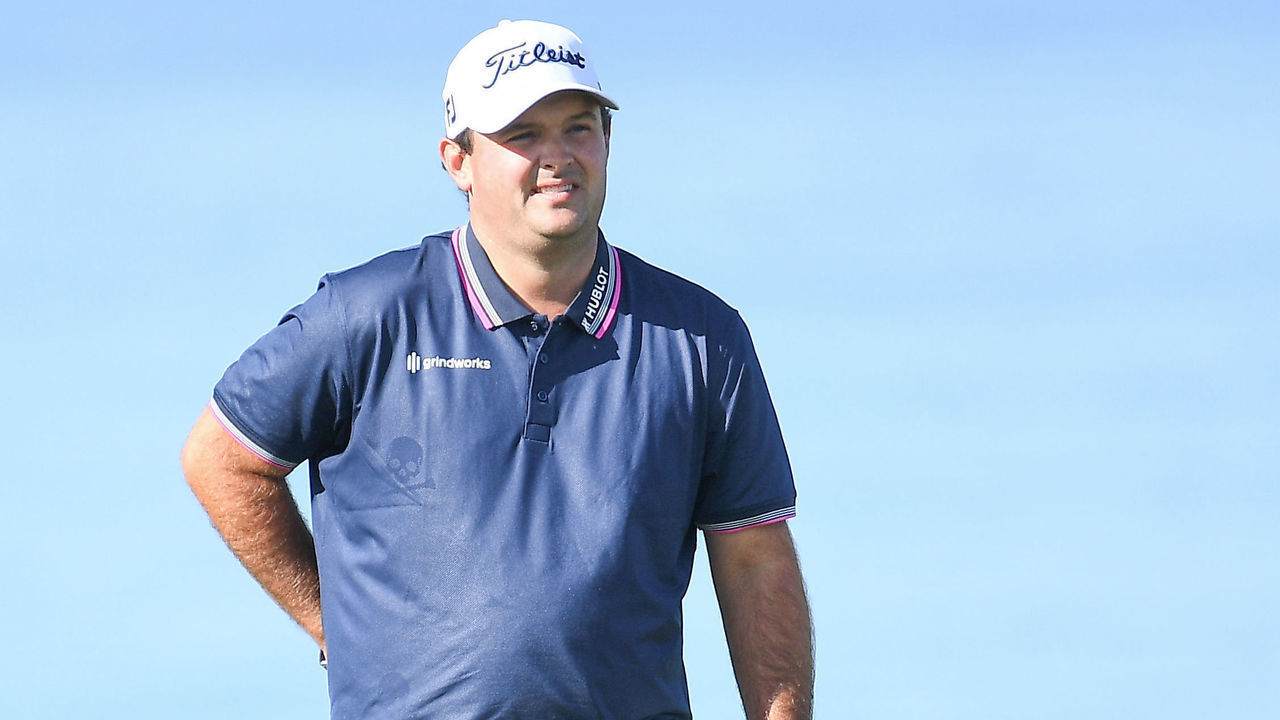 LA JOLLA, CA - JANUARY 28: Patrick Reed looks on during the first round of the Farmers Insurance Open golf tournament at Torrey Pines Municipal Golf Course on January 28, 2021. The tournament was played without fans due to the COVID-19 pandemic.