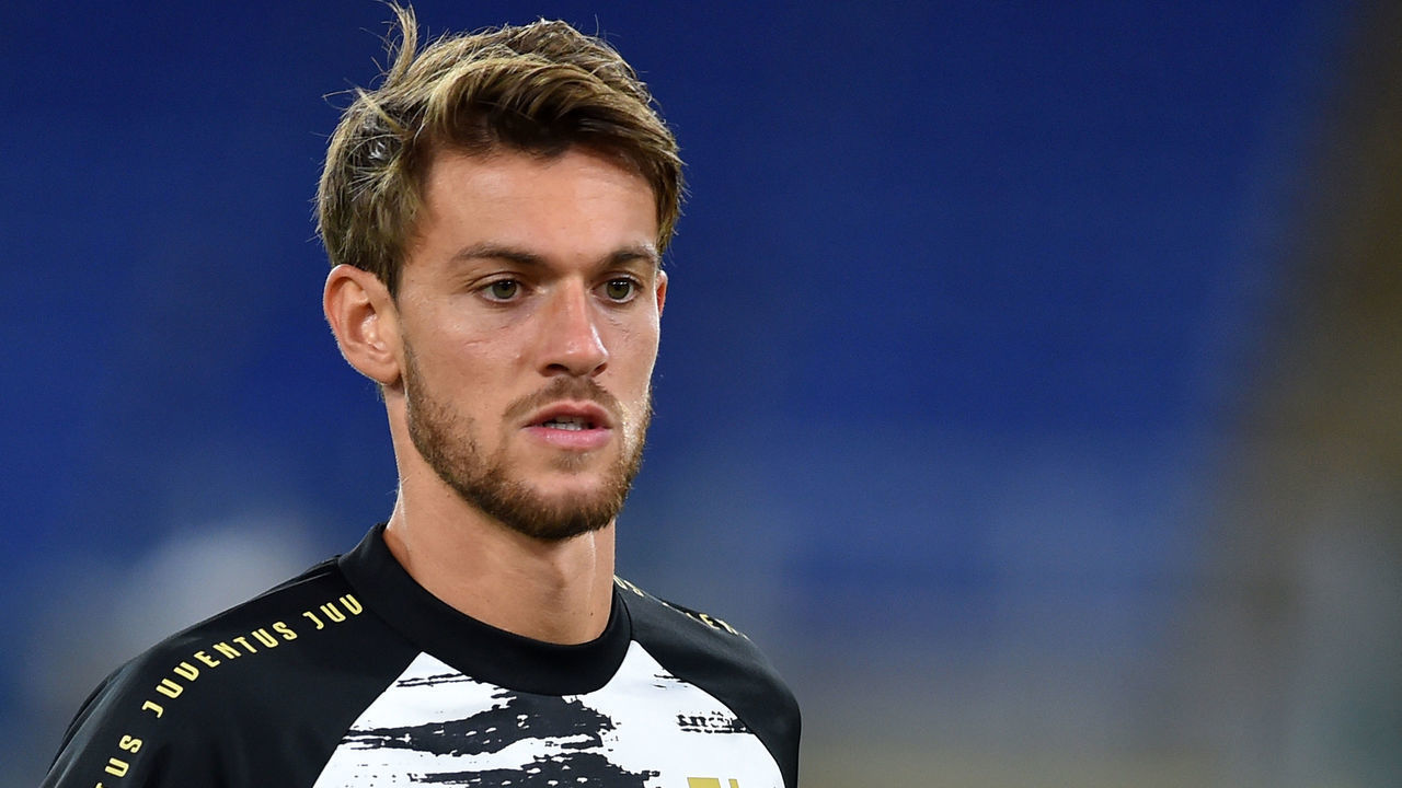 Juventus football player Daniele Rugani during the match Roma-Juventus in the Olimpic stadium. Rome (Italy), September 27th, 2020