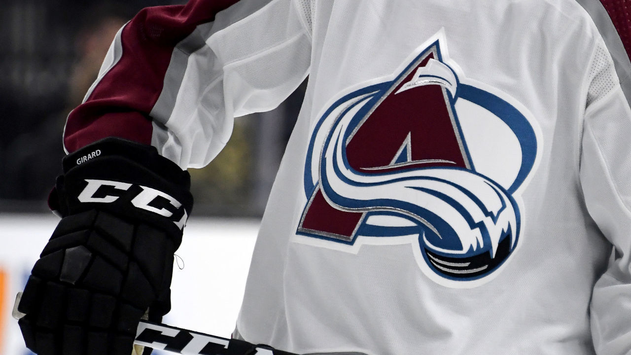 LAS VEGAS, NEVADA - DECEMBER 23: Samuel Girard #49 of the Colorado Avalanche skates on the ice during a game against the Vegas Golden Knights at T-Mobile Arena on December 23, 2019 in Las Vegas, Nevada.