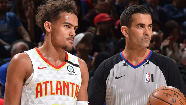 NBA fines Hawks' Young $20K for swearing at official | theS…