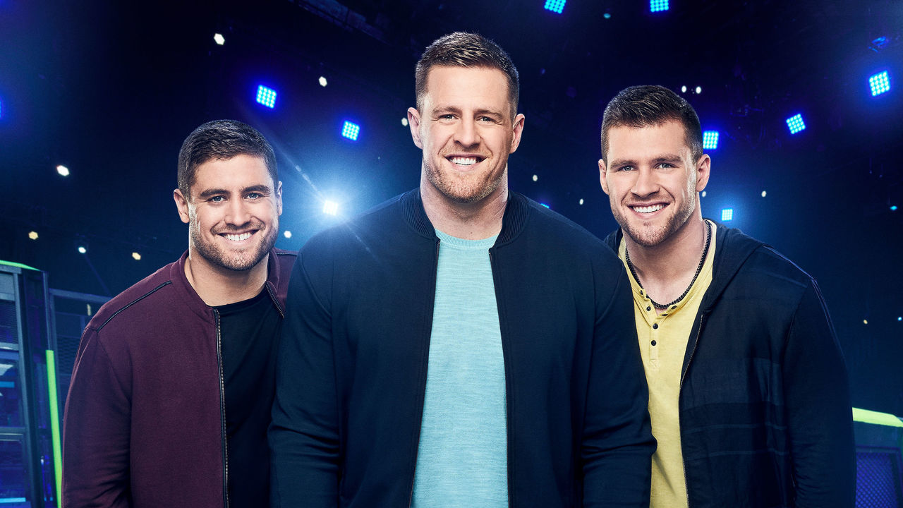 ULTIMATE TAG: NFL superstar brothers JJ Watt (C), Derek (L) and TJ (R) host ULTIMATE TAG premiering Wednesday, May 20 (9:00-10:00 PM ET/PT) on FOX.