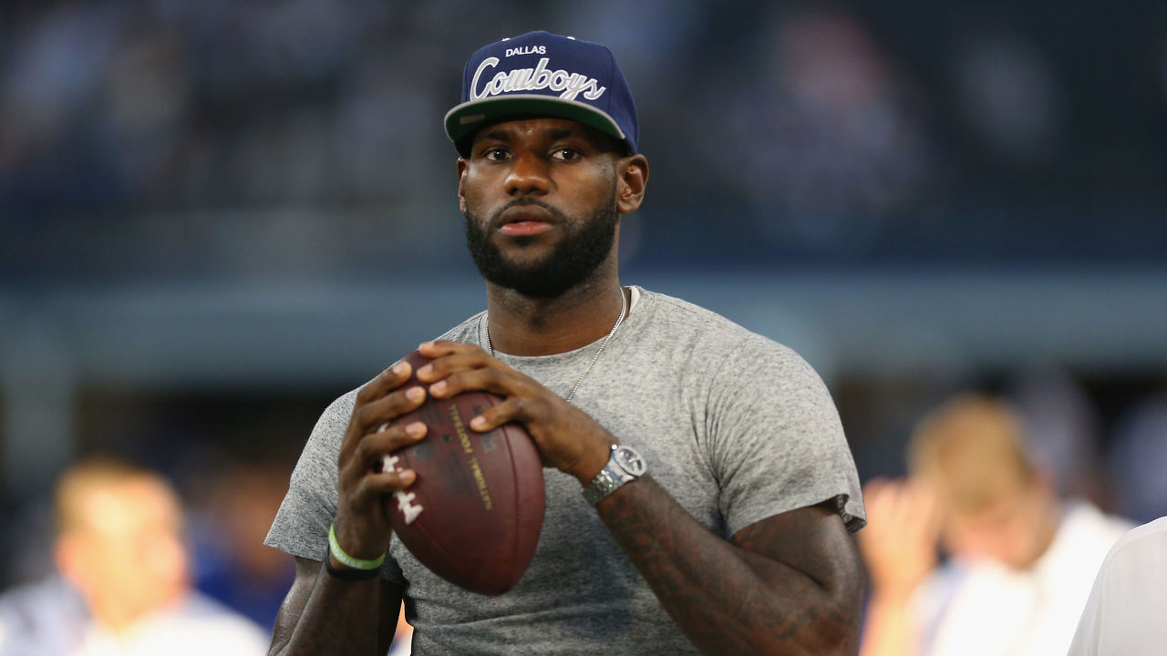 LeBron Almost Tried Out for NFL During his Prime