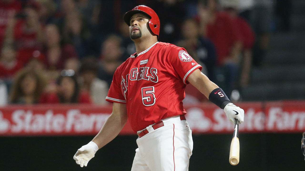 Where Pujols ranks on MLB's all-time leaderboards