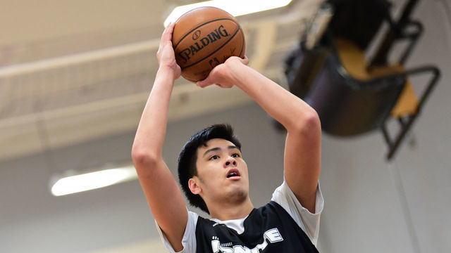 WALNUT CREEK, CA - NOVEMBER 22: Kai Sotto #11 of Team Ignite shoots the ball during an NBA G League Practice and Scrimmage on November 22, 2020 at Ultimate Fieldhouse in Walnut Creek, California. NOTE TO USER: User expressly acknowledges and agrees that, by downloading and or using this photograph, user is consenting to the terms and conditions of Getty Images License Agreement. Mandatory Copyright Notice: Copyright 2020 NBAE