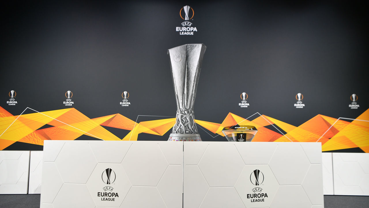 NYON, SWITZERLAND - FEBRUARY 26: A general view ahead of the UEFA Europa League 2020/21 Round of 16 draw at the UEFA Headquarters, the House of European Football, on February 26, 2021, in Nyon, Switzerland