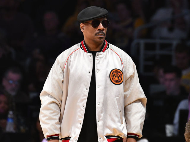 LOS ANGELES, CALIFORNIA - FEBRUARY 23: Eddie Murphy attends a basketball game between the Los Angeles Lakers and the Boston Celtics at Staples Center on February 23, 2020 in Los Angeles, California.