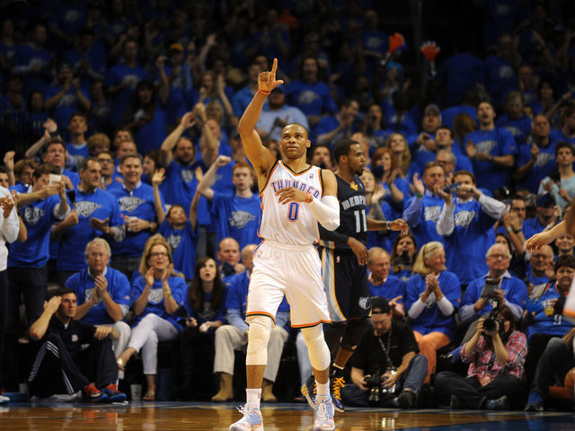 Thunder will look for Westbrook to carry load with Durant sidelined
