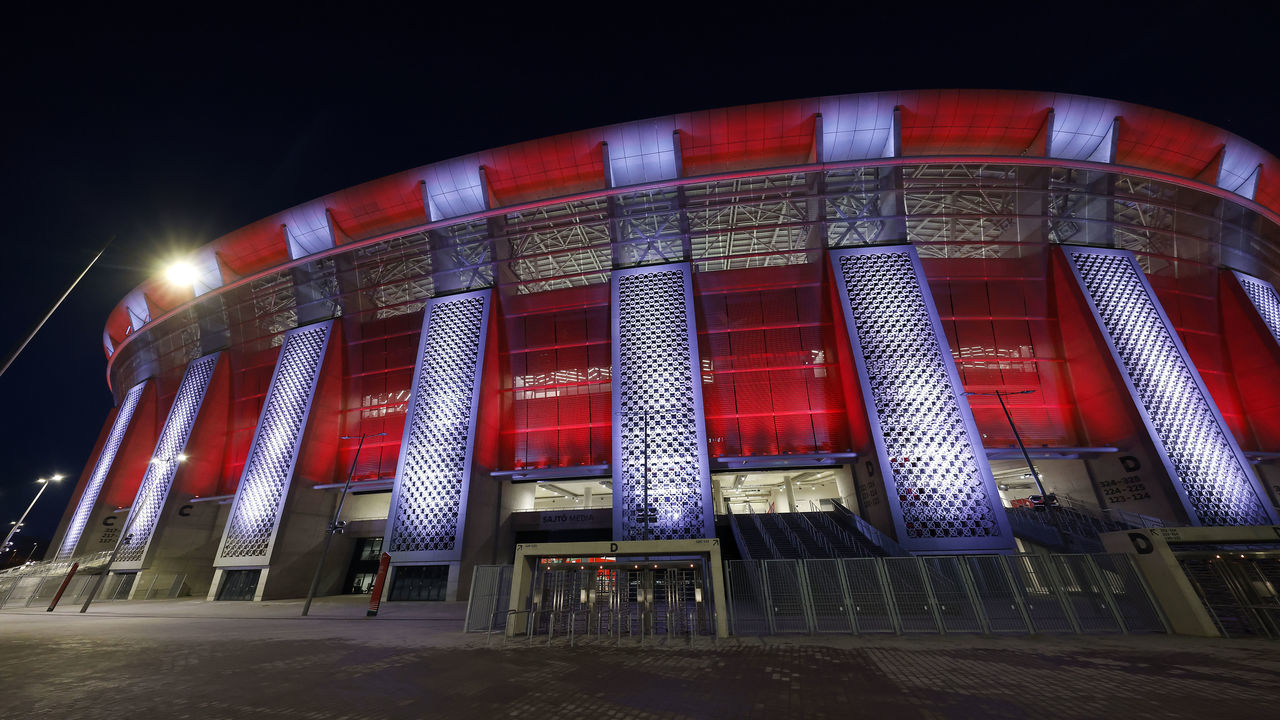 BUDAPEST, HUNGARY - FEBRUARY 15: General view outside the stadium prior to The RB Leipzig training session ahead of their UEFA Champions League Round of 16 match against Liverpool at Puskas Arena on February 15, 2021 in Budapest, Hungary.