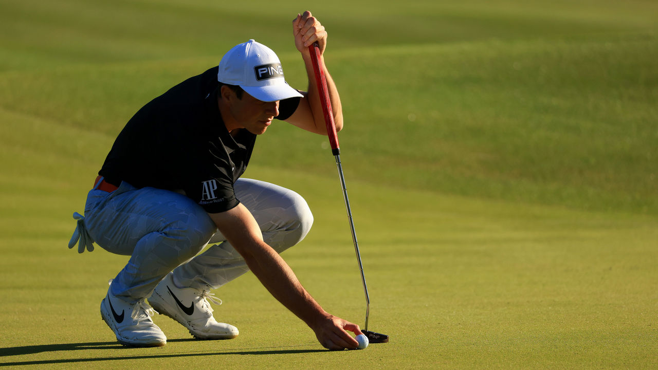 pix Hovland Putter 2 stroke penalty after