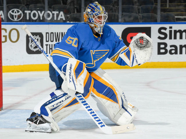 St. Louis Blues Re-Sign Jordan Binnington to One-Year Deal