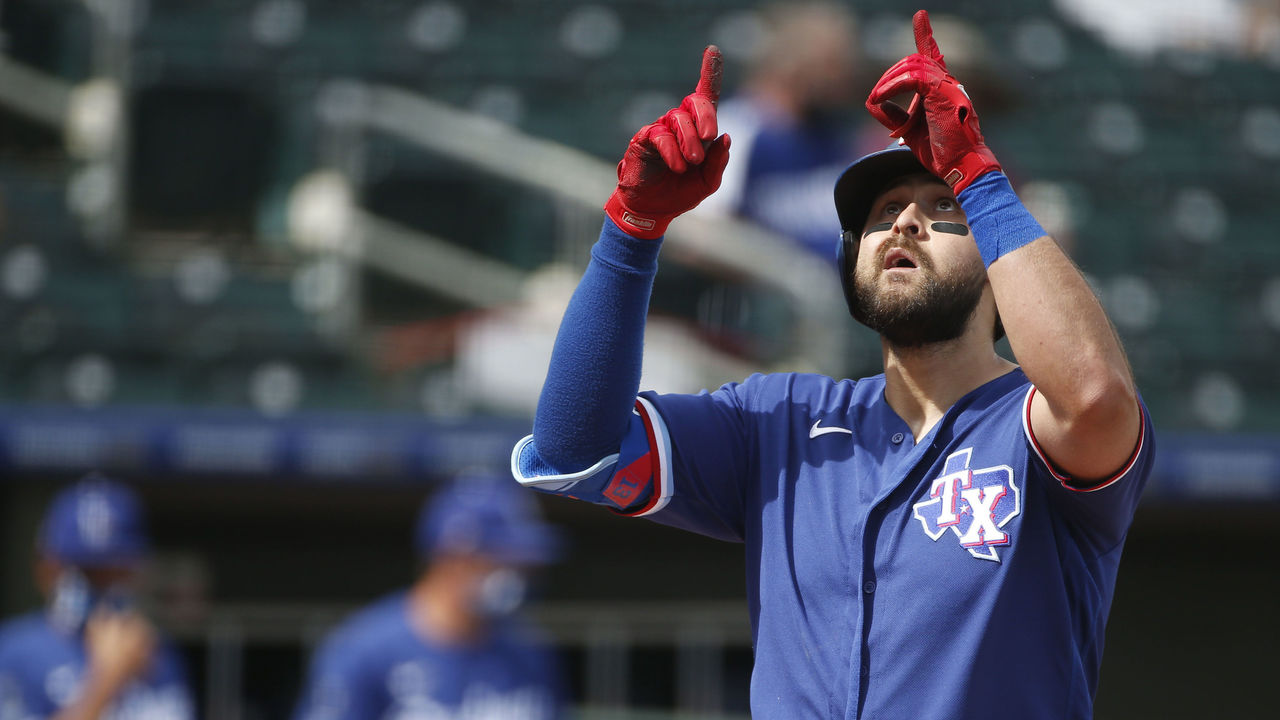 Texas Rangers Slugger Joey Gallo Lowers Launch Angle and Is Still Going  Deep – NBC 5 Dallas-Fort Worth