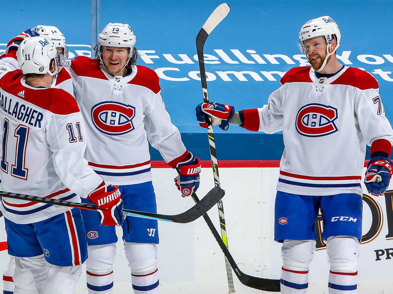 Toffoli Scores Twice To Lead Canadiens Over Jets | TheScore.com