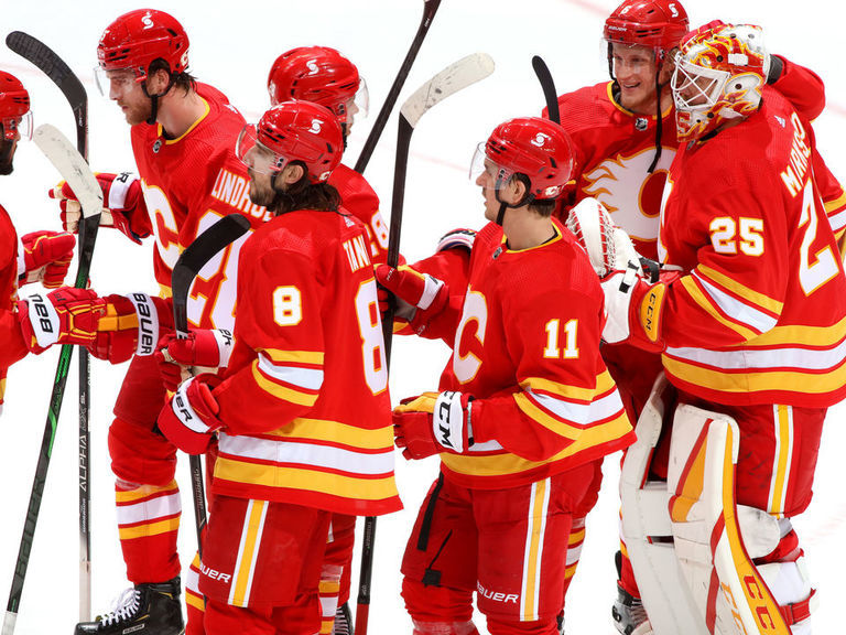 Flames win 3rd straight, stay perfect under Sutter after topping Oilers ...