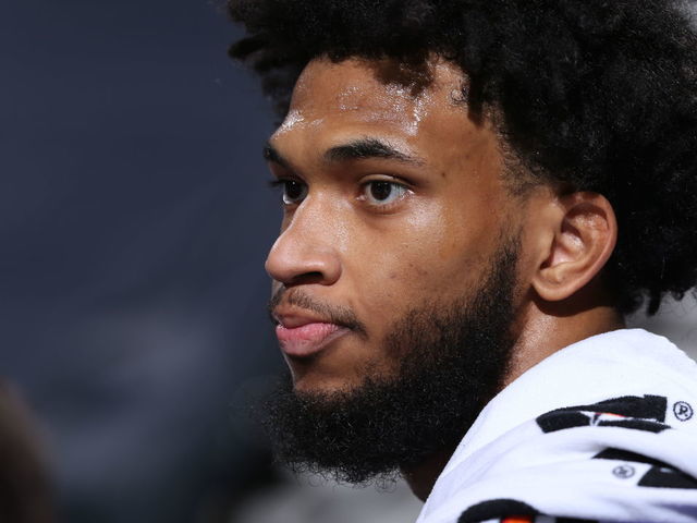 PORTLAND, OR - MARCH 4: Marvin Bagley III #35 of the Sacramento Kings looks on during the game against the Portland Trail Blazers on March 4, 2021 at the Moda Center Arena in Portland, Oregon. Mandatory Copyright Notice: Copyright 2021 NBAE