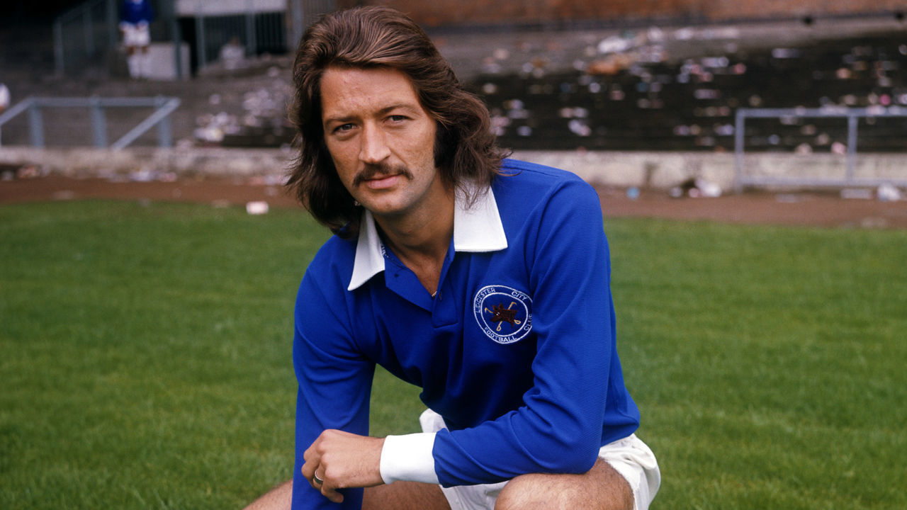 Frank Worthington of Leicester City Football Club.