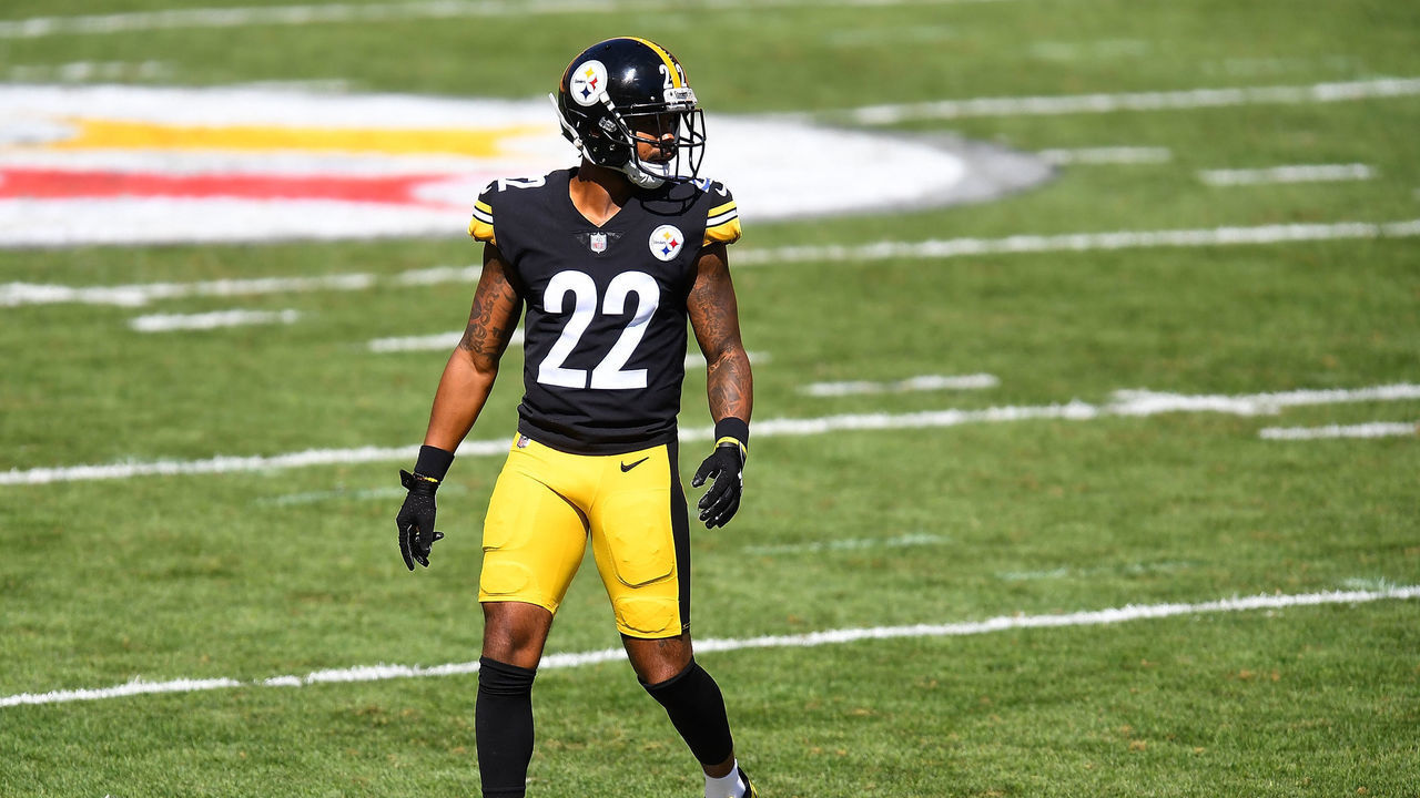 PITTSBURGH, PA - SEPTEMBER 20: Steven Nelson #22 of the Pittsburgh Steelers in action during the game against the Denver Broncos at Heinz Field on September 20, 2020 in Pittsburgh, Pennsylvania.
