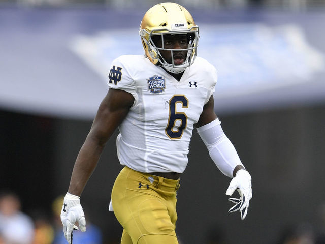 NFL Draft: Cleveland Browns Draft Notre Dame LB Jeremiah Owusu