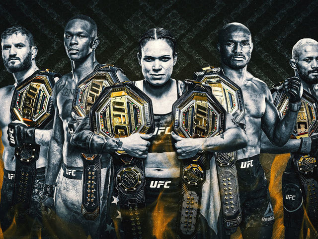 Ranking UFC champions from most to least beatable