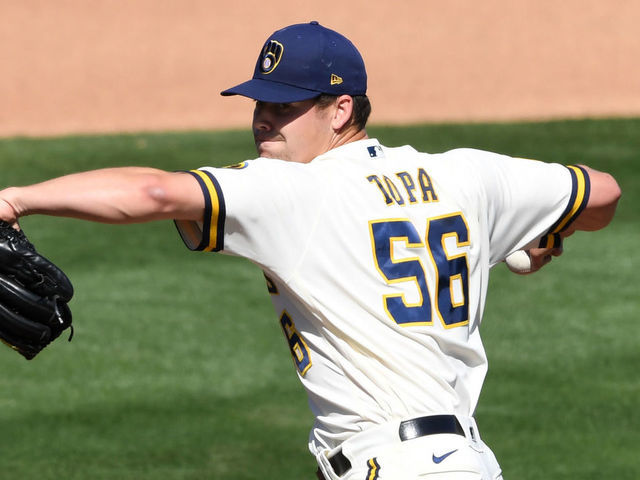 Brewers' Topa undergoes MRI, will start year on IL | theScore