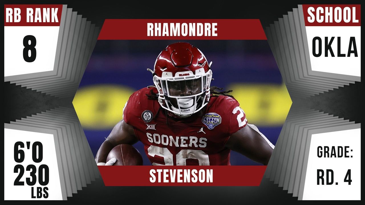 NFL Draft 2021: Patriots draft RB Rhamondre Stevenson from Oklahoma