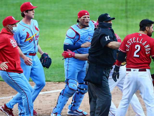 Reds' Nick Castellanos suspended 2 games for role in bench-clearing  incident against St. Louis