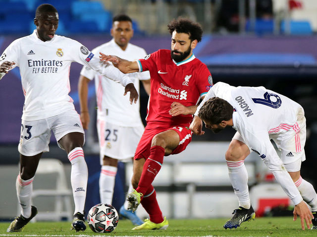 Liverpool fan in tears after Mohamed Salah hands him his jersey