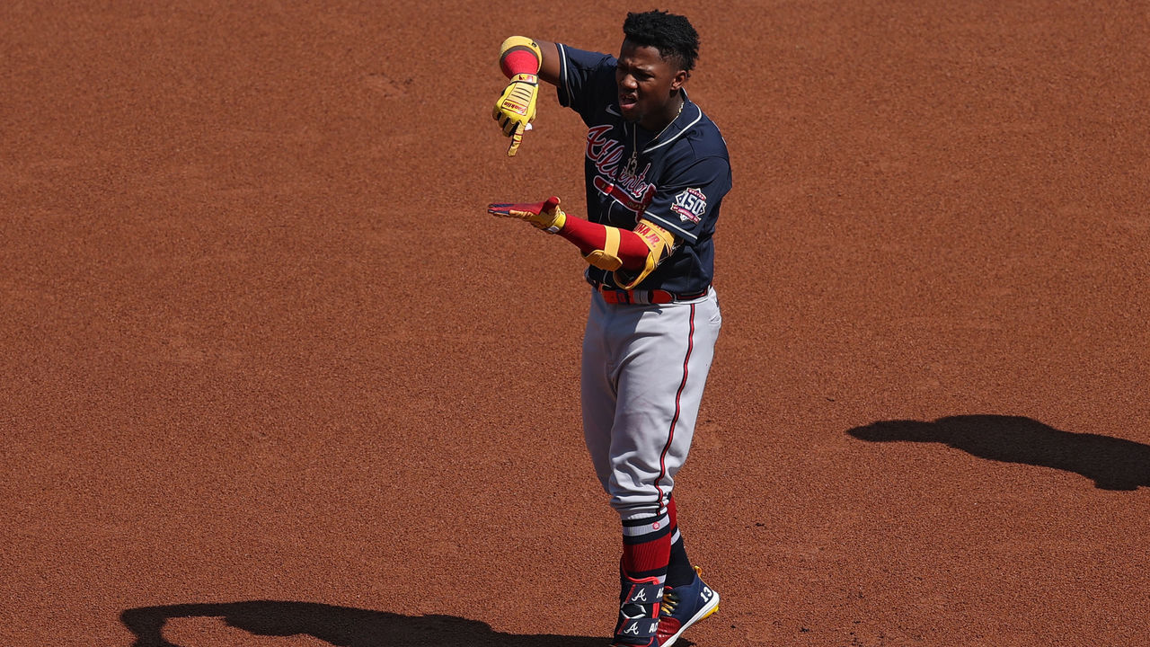 Acuna, Braves win 1st game of doubleheader vs. Nationals | theScore