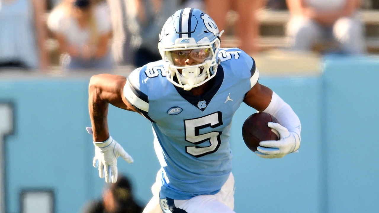 2021 NFL Draft: Wide receiver Dazz Newsome, North Carolina, Round 6, Pick  221