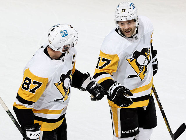 Rust scores 2, Crosby gets goal, 2 assists to help Pens | theScore