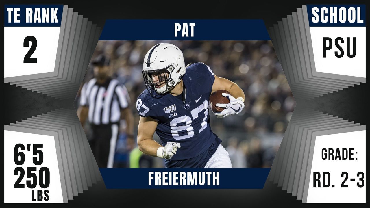 Merrimac's Pat Freiermuth drafted No. 55 overall by Pittsburgh