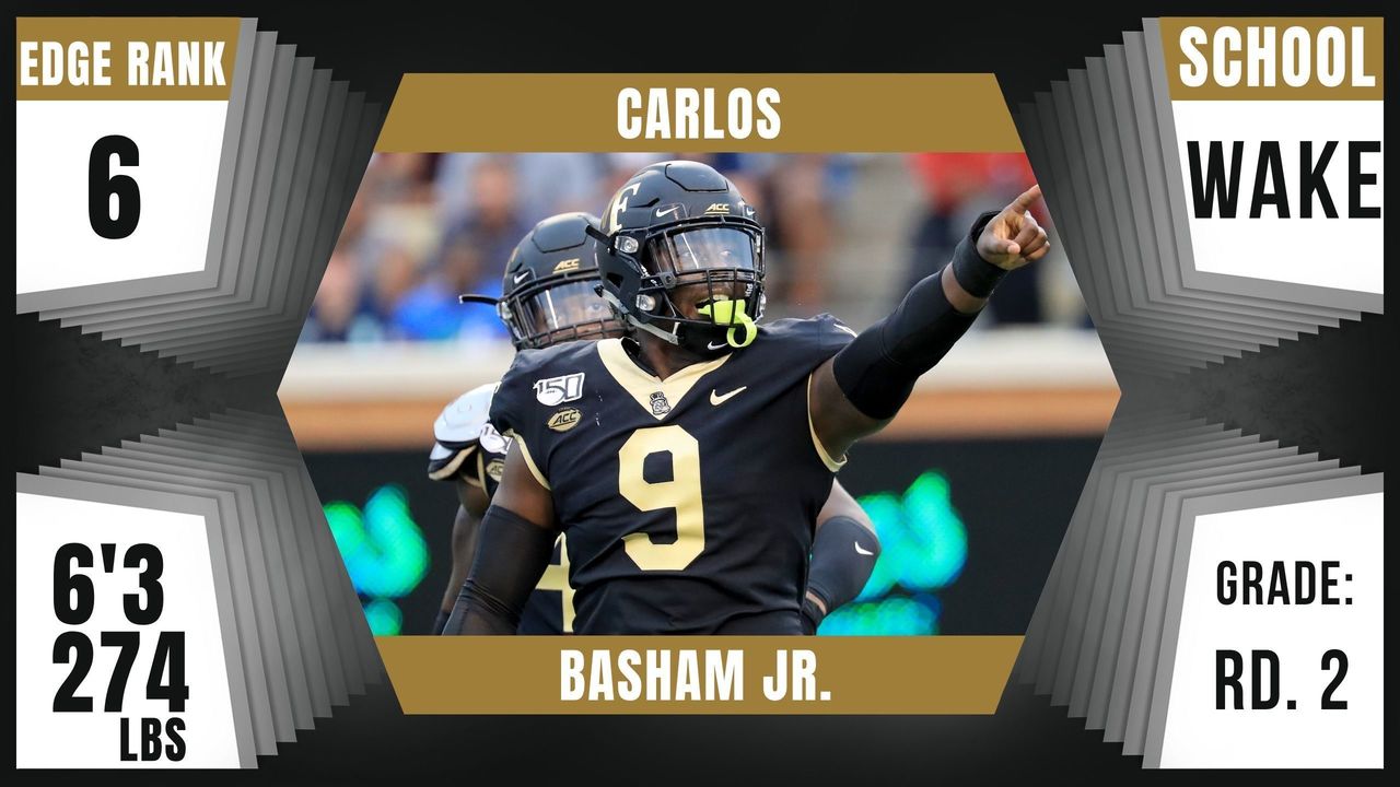 Buffalo Bills select Carlos Basham Jr. with their second-round pick