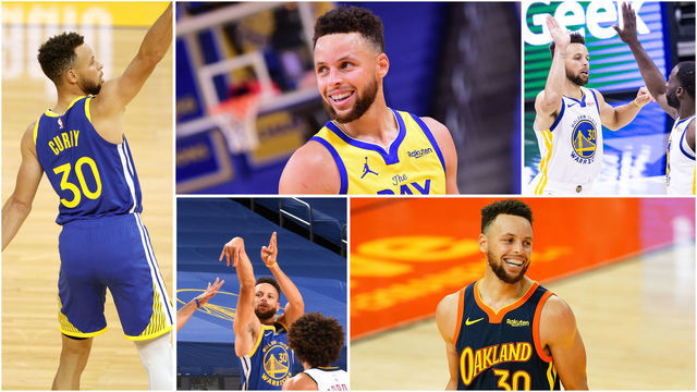 By the numbers: 9 stats from Curry's red-hot 9-game run